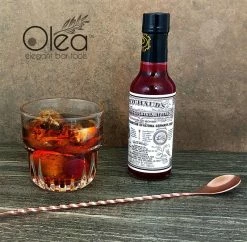 Best deal 😉 Bars Olea™ Bar Spoon - Copper Plated With Bent Tip (30cm) 🔔 -BARS Shop olea copper bar spoon bent tip 30 11 800x