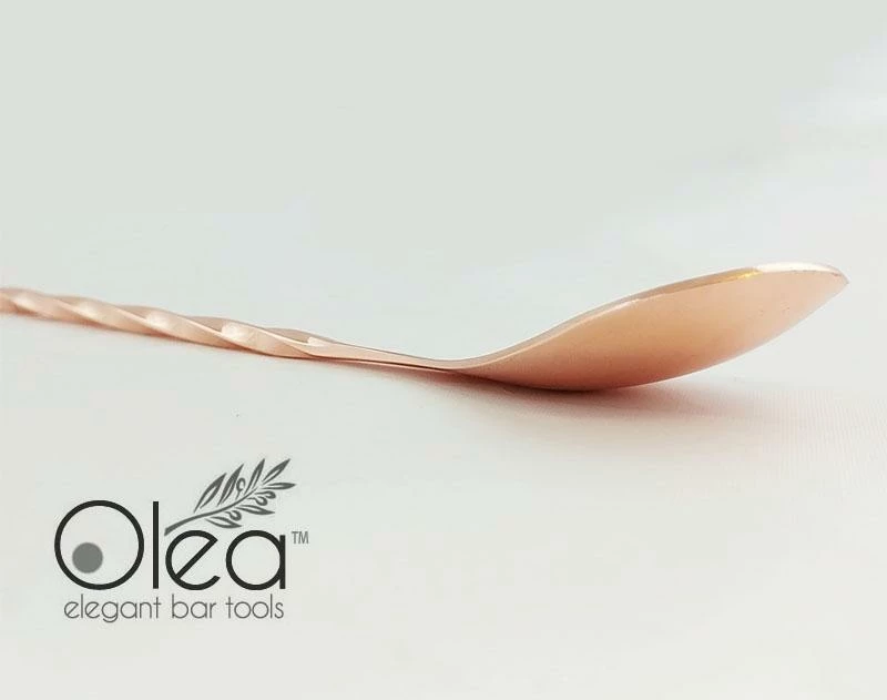 Flash Sale 🥰 Bars Olea™ Bar Spoon - Copper Plated With Weighted Tip (50cm) 🌟 7 Flash Sale 🥰 Bars Olea™ Bar Spoon - Copper Plated With Weighted Tip (50cm) 🌟 - Image 5