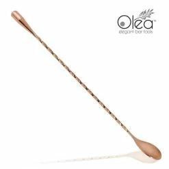Best deal 🤩 Bars Olea™ Bar Spoon - Copper Plated With Weighted Tip (30cm) 😀