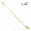 New 🔔 Bars Olea™ Bar Spoon - Gold Plated With Bent Tip (30cm) 😍