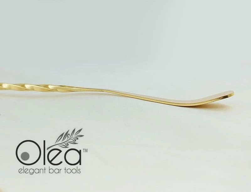 Cheapest 🛒 Bars Olea™ Bar Spoon - Gold Plated With Bent Tip (40cm) ⌛ 8 Cheapest 🛒 Bars Olea™ Bar Spoon - Gold Plated With Bent Tip (40cm) ⌛ - Image 6