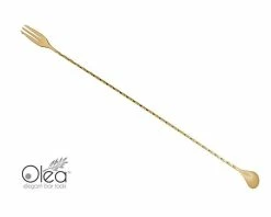 Top 10 ⌛ Bars Olea™ Bar Spoon - Gold Plated With Trident Fork Tip (50cm) 👍 10 Top 10 ⌛ Bars Olea™ Bar Spoon - Gold Plated With Trident Fork Tip (50cm) 👍 -BARS Shop olea gold bar spoon fork tip 7 800x