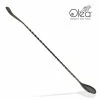 Deals 🌟 Bars Olea™ Bar Spoon - Gunmetal Plated With Bent Tip (30cm) 🔔 -BARS Shop olea gunmetal bar spoon bent tip 30 1a 800x