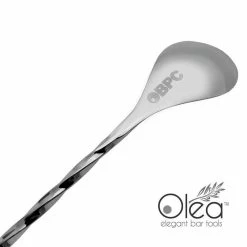 Cheapest 🛒 Bars Olea™ Bar Spoon - Gunmetal Plated With Trident Fork Tip (40cm) 🧨 -BARS Shop olea gunmetal bar spoon bent tip 3 4 800x