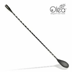 Discount 🎁 Bars Olea™ Bar Spoon - Gunmetal Plated With Weighted Tip (30cm) ⭐