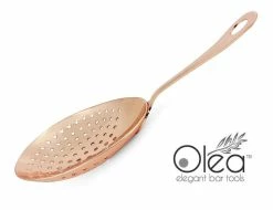 Best Pirce 😉 Bars Olea™ Julep Cocktail Strainer (Copper Plated) 💯 -BARS Shop olea julep strainer copper plated bpc 2 800x