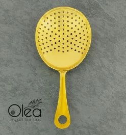 Discount 🔔 Bars Olea™ Julep Cocktail Strainer (Gold Plated) 🥰 13 Discount 🔔 Bars Olea™ Julep Cocktail Strainer (Gold Plated) 🥰 -BARS Shop olea julep strainer gold plated bpc 3 800x