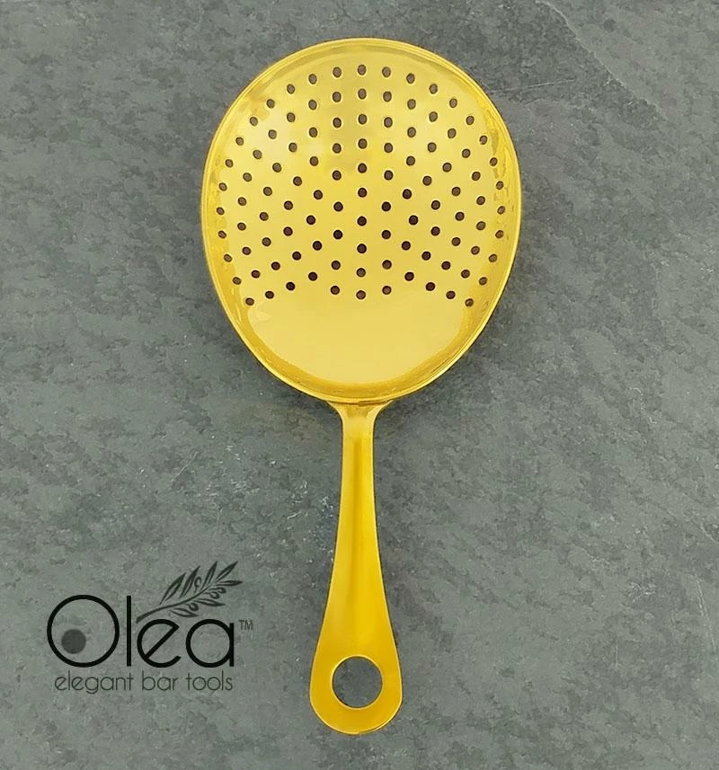 Discount 🔔 Bars Olea™ Julep Cocktail Strainer (Gold Plated) 🥰 8 Discount 🔔 Bars Olea™ Julep Cocktail Strainer (Gold Plated) 🥰 - Image 6