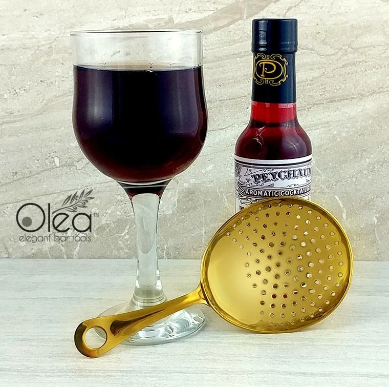 Discount 🔔 Bars Olea™ Julep Cocktail Strainer (Gold Plated) 🥰 5 Discount 🔔 Bars Olea™ Julep Cocktail Strainer (Gold Plated) 🥰 - Image 3