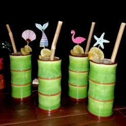 Flash Sale ✨ Bars BarConic® Tropical Bamboo Cocktail Picks - Assorted Pack Of 100 🧨 -BARS Shop picks rolloverbs 800x