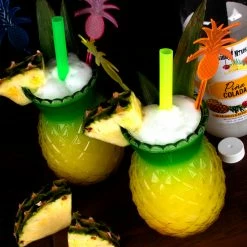 Promo 😉 Bars Pineapple Tiki Drinkware Gift Set 🎁 -BARS Shop pina colada bar gift set 3 800x
