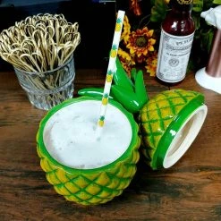 Buy 😉 Bars BarConic® Tiki Drinkware - Pineapple Stand - 14 Ounce 😉 -BARS Shop pineapple stand tiki mug 4 800x