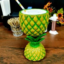 Buy 😉 Bars BarConic® Tiki Drinkware - Pineapple Stand - 14 Ounce 😉 -BARS Shop pineapple stand tiki mug 5 800x