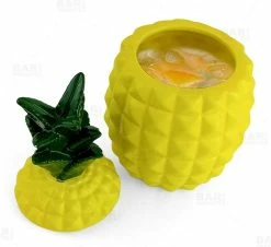 Deals 🛒 Bars BarConic® Ceramic Pineapple Tiki Mug With Lid - 20oz 😍 -BARS Shop pineapple tiki mug bpc 3 800x