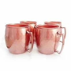 Hot Sale ⌛ Bars Plastic Set Of 4 - 16 Oz. Moscow Mule Mugs 👍
