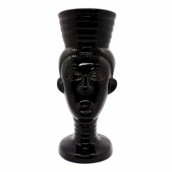 Buy 💯 Bars BarConic® Black Polynesian Queen - Tiki Mug ✔️ 10 Buy 💯 Bars BarConic® Black Polynesian Queen - Tiki Mug ✔️ -BARS Shop polynesian queen black front BS 800x