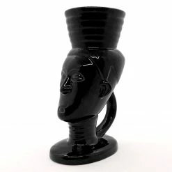 Buy 💯 Bars BarConic® Black Polynesian Queen - Tiki Mug ✔️