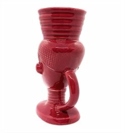 New 🎁 Bars BarConic® Rose Polynesian Queen - Tiki Mug 👍 -BARS Shop polynesian queen red back BS 800x