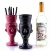 Promo 😉 Bars Tiki Gift Set - Polynesian Queens ❤️ -BARS Shop polynesian tiki mug gift set 1 800x
