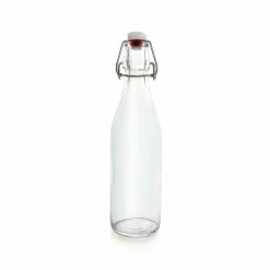 Best reviews of 🧨 Bars Swing Top Glass Bottle - Clear Round - 1 Liter Or 17 Ounce 😀 -BARS Shop round clear bottle swing top 17oz 800x