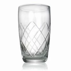 Outlet 💯 Bars BarConic® Diamond Pattern Glass - 16oz 🔔