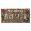Discount ❤️ Bars CUSTOMIZABLE Large Plank Sign - 11 3/4" X 23 3/4" - Tiki - Multiple Color Options 👍 -BARS Shop sign wood 11x23 tiki white bg 1000x1000 800x