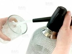 Top 10 ⌛ Bars BarConic® Glass Soda Siphon W/SS Mesh Cover - 1 Liter 😍 -BARS Shop soda siphon glass w mesh bpc 1 800x