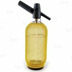 Top 10 ⌛ Bars BarConic® Glass Soda Siphon W/SS Mesh Cover - 1 Liter 😍 -BARS Shop soda siphon with gold mesh main bpc1 800x