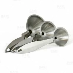 Wholesale 😍 Bars Funnels W/ Handles - Stainless Steel - Set Of 3 🤩