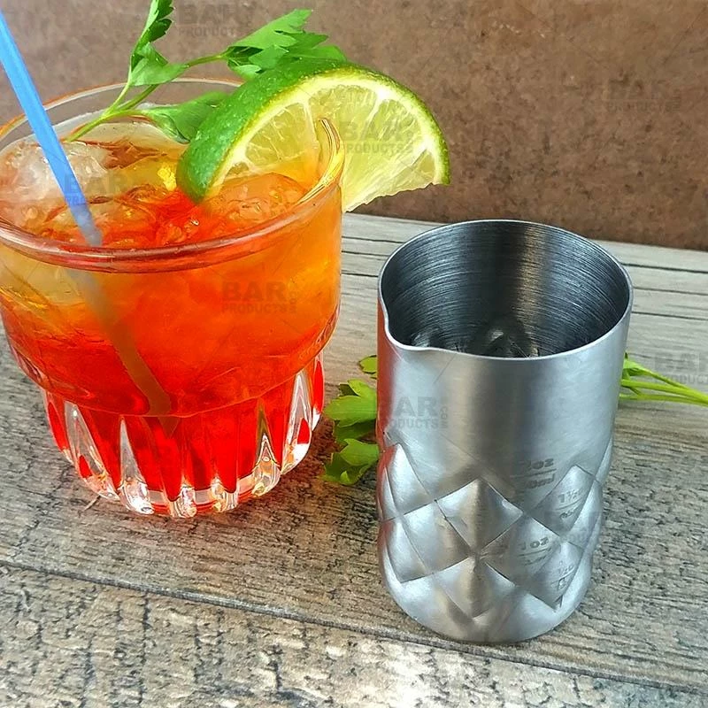 Hot Sale 🛒 Bars BarConic® Diamond Jigger W/ Spout - Stainless Steel 🤩 4 Hot Sale 🛒 Bars BarConic® Diamond Jigger W/ Spout - Stainless Steel 🤩 - Image 2