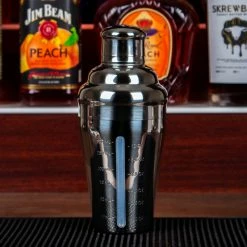 Discount 💯 Bars BarConic® Measured Shaker - Stainless Steel 😀 -BARS Shop stainless steel measured shaker scene1 800x