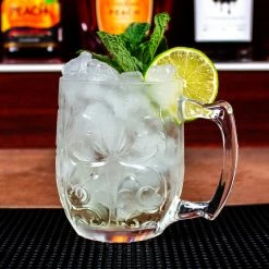 Flash Sale 🌟 Bars Moscow Mule Glass - Tattoo - 14 Ounce 🥰 -BARS Shop tattoo mule scene1 800x