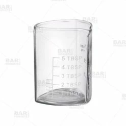 Cheap ❤️ Bars BarConic® Beaker Jigger - Glass 🔥 -BARS Shop tbsp measurement glass beaker jigger 800x