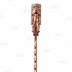 Cheap 🌟 Bars Bar Spoon - Tiki Butt Ku - Copper Plated - 40cm 💯 -BARS Shop tiki bar spoon copper bpc 1 800x