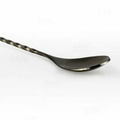 Hot Sale 🛒 Bars Bar Spoon - Tiki Butt Ku - Gun Metal Plated - 40cm 🌟 -BARS Shop tiki bar spoon gm bpc 4 800x