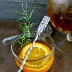 Promo 🥰 Bars Bar Spoon - Tiki Butt Ku - Stainless Steel - 40cm ⌛ -BARS Shop tiki bar spoon ss bpc 5 800x