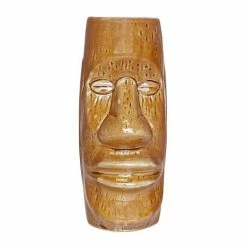 New 🤩 Bars 14oz Brown Easter Islander Tiki Mug ⌛
