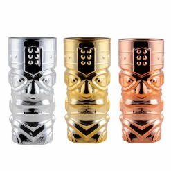 Cheap 🌟 Bars BarConic® Tiki Glass - Metal Plated - 15 Ounce - (Color Options) 😉