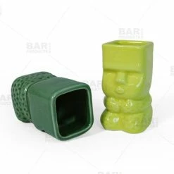 Cheapest ⭐ Bars BarConic® Ceramic Tiki Shots 🧨 -BARS Shop tiki man shot glasses bpc2 800x