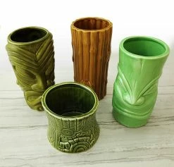 Best deal 👏 Bars Tiki Mugs Drinkware Package 4 - Set Of 4 👍 -BARS Shop tiki mug drinkware package 4 bpc 1 800x