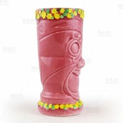 Budget 👍 Bars BarConic® Flower Goddess Tiki Drinkware - Pink - 12oz 🤩 11 Budget 👍 Bars BarConic® Flower Goddess Tiki Drinkware - Pink - 12oz 🤩 -BARS Shop tiki mug pink lei bpc 1 800x