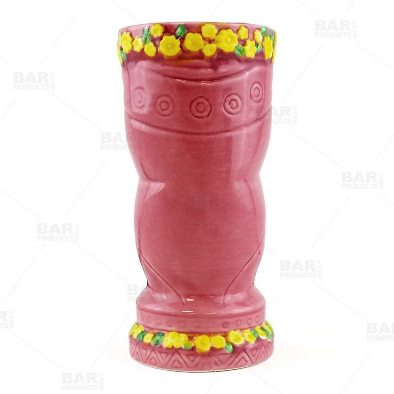 Budget 👍 Bars BarConic® Flower Goddess Tiki Drinkware - Pink - 12oz 🤩 7 Budget 👍 Bars BarConic® Flower Goddess Tiki Drinkware - Pink - 12oz 🤩 - Image 5