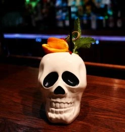 Cheapest ❤️ Bars BarConic® Tiki Skull XL - 18 Ounce ⌛ -BARS Shop tiki skull glass xl mai tai cocktail bar 800x
