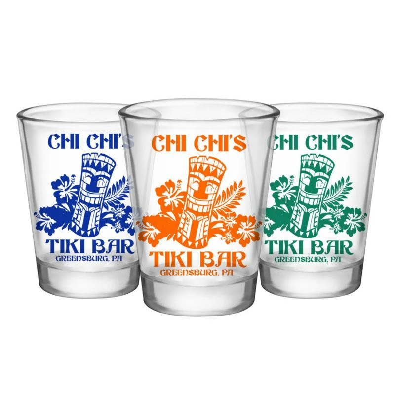 Best Pirce ⭐ Bars CUSTOMIZABLE Clear Shot Glass - Tiki Bar - 1.75oz ⌛ 5 Best Pirce ⭐ Bars CUSTOMIZABLE Clear Shot Glass - Tiki Bar - 1.75oz ⌛ - Image 3