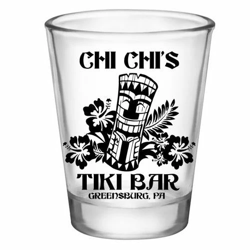 Best Pirce ⭐ Bars CUSTOMIZABLE Clear Shot Glass - Tiki Bar - 1.75oz ⌛ 3 Best Pirce ⭐ Bars CUSTOMIZABLE Clear Shot Glass - Tiki Bar - 1.75oz ⌛