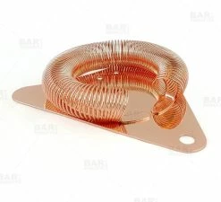 Promo ⭐ Bars BarConic® Copper Plated Triangle Cocktail Strainer 🎁 -BARS Shop traingle cocktail strainer copper bpc 4 800x