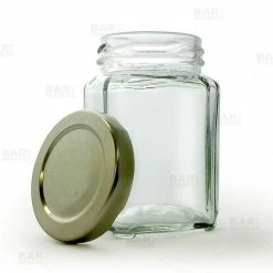 Deals 🔔 Bars Craft Bartending Jar With Gold Lid - Victorian Square Style - 3.75 Oz / 110ml ⌛ -BARS Shop victorian square craft bartending jar bpc 3 800x