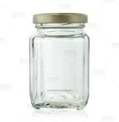 Deals 🔔 Bars Craft Bartending Jar With Gold Lid - Victorian Square Style - 3.75 Oz / 110ml ⌛