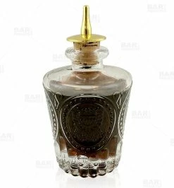 Best reviews of 🥰 Bars BarConic® Antique Bitters Bottle 4 Ounce - Gold Plated Dasher Cork 🌟 -BARS Shop vintage bitters bottle gold bpc 1 800x