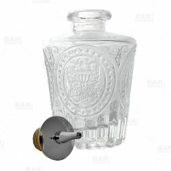 Outlet 🎉 Bars BarConic® Antique Bitters Bottle 4 Ounce - Stainless Steel Dasher Cork ✔️ -BARS Shop vintage bitters bottle ss bpc 3 800x